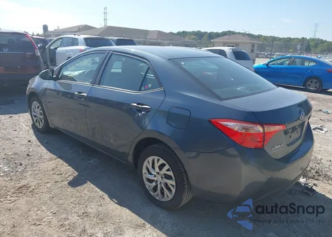 2019 Toyota Corolla Le z USA, uszkodzony, nr VIN 2T1BURHE5KC204156